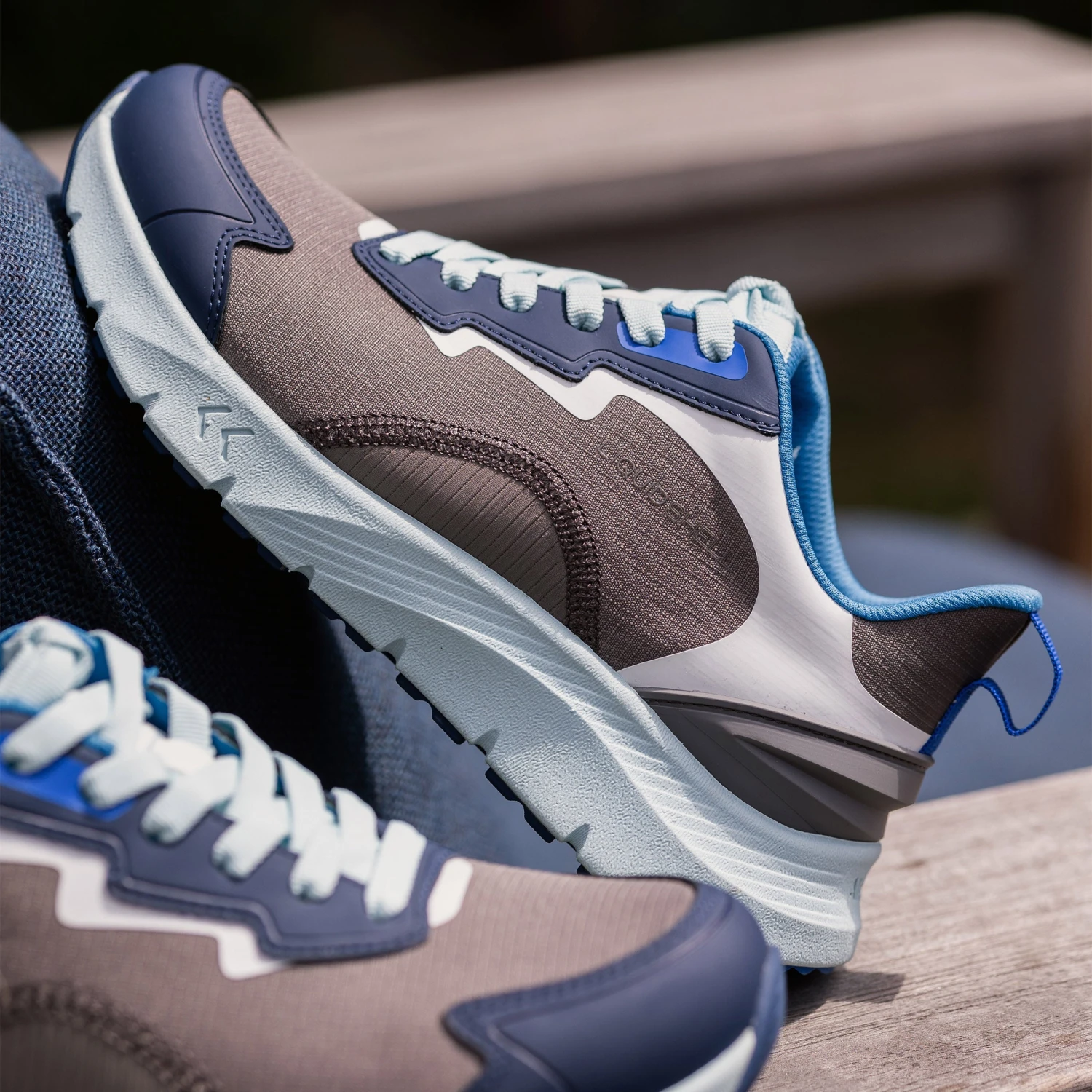 Exhault Cyber Blue Shoe 2 Exhault Cyber Blue Shoe - Image 2