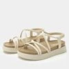 Audie Crème Brulee Sandal