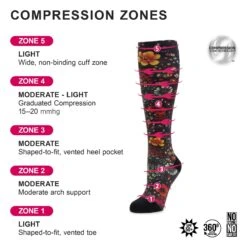 Compression Vintage Scarf Socks -Alegria Shoes Shop ALEGRIA FW20 ZONES SOCKS R3 cb3e508a 605d 4b0a acc3 94727e5a382f