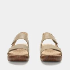 Bailee Woven Taupe Sandal 12 Bailee Woven Taupe Sandal -Alegria Shoes Shop BAI 6163 S5
