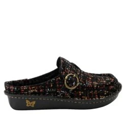 Brigid Autumn Tweed Clog -Alegria Shoes Shop BRI 7587 S2
