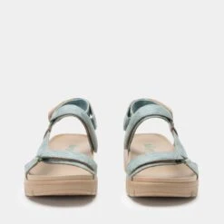 Henna Aged Denim Sandal -Alegria Shoes Shop HEN 6138 S5