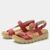Henna Washed Ruby Sandal