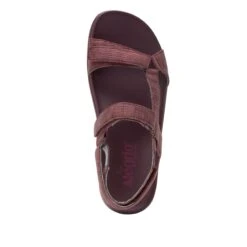 Henna Plum Sandal -Alegria Shoes Shop HEN 7433 S4