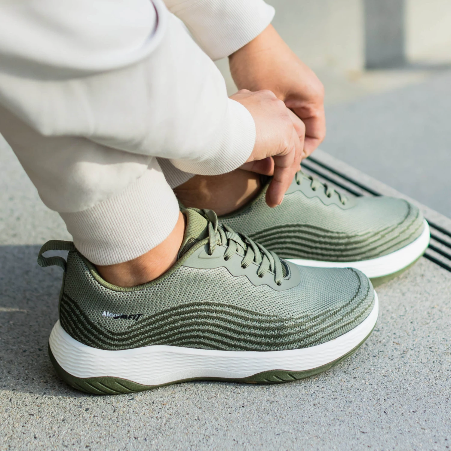 In8 Olive Shoe 2 In8 Olive Shoe - Image 2