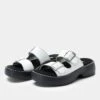 Iza White Sandal
