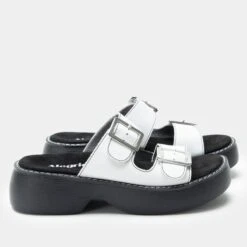 Iza White Sandal -Alegria Shoes Shop IZA 6439 S2 89a42bde 8f25 49dd b0d7 40d94de6ba40