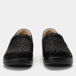 Shoes Keli Black Embossed Paisley Professional Shoe -Alegria Shoes Shop KEL 431 S5 84ecb880 c308 4602 8d4c 29cd71a0b186