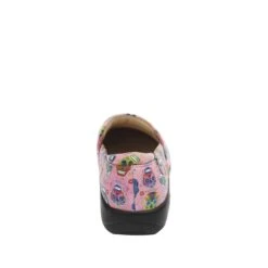 Shoes Keli Sugar Skulls Pink Professional Shoe -Alegria Shoes Shop KEL 7621 S3