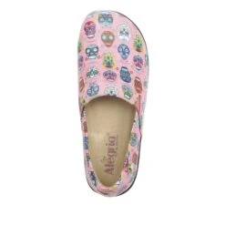Shoes Keli Sugar Skulls Pink Professional Shoe -Alegria Shoes Shop KEL 7621 S4