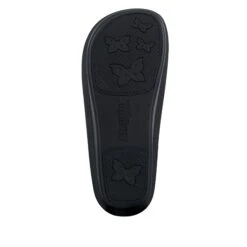 Kleo Black Leaf Sandal 9 Kleo Black Leaf Sandal -Alegria Shoes Shop KLE 676 S5