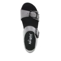Morgyn Stripes Sandal 8 Morgyn Stripes Sandal -Alegria Shoes Shop MOR 879 S4