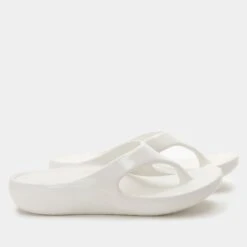 Ode White Gloss Sandal 9 Ode White Gloss Sandal -Alegria Shoes Shop ODE 6158 S2