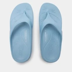 Ode Dusty Blue Gloss Sandal -Alegria Shoes Shop ODE 6160 S4