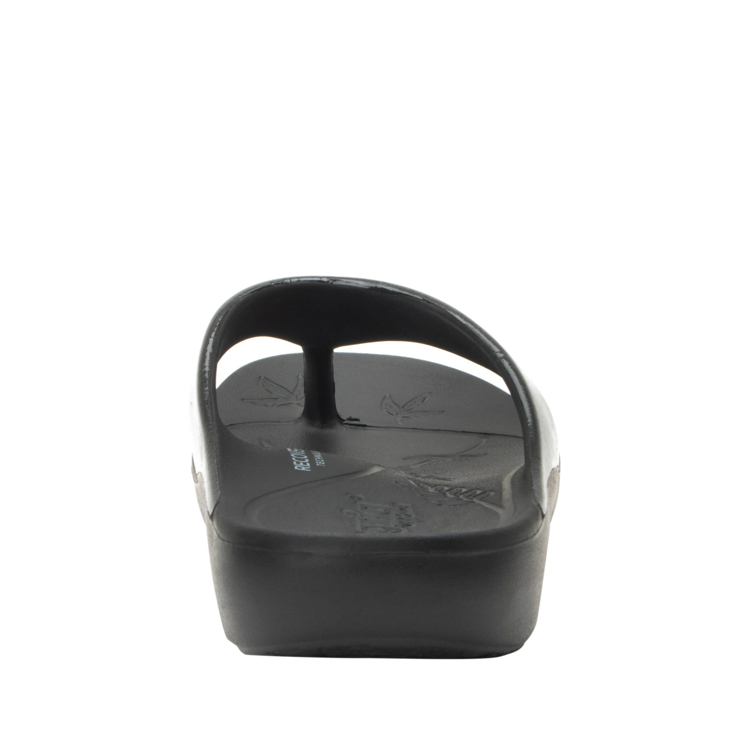 Ode Black Gloss Sandal 4 Ode Black Gloss Sandal - Image 4