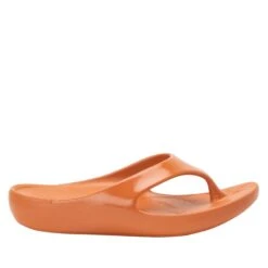 Ode Tangerine Gloss Sandal -Alegria Shoes Shop ODE 7452 S1