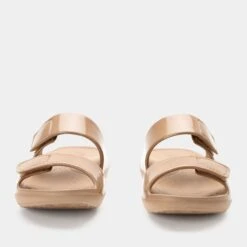 Orbyt Taupe Gloss Sandal -Alegria Shoes Shop ORB 6154 S5