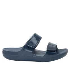 Orbyt Navy Gloss Sandal -Alegria Shoes Shop ORB 7448 S2