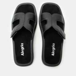 Portia Black Sandal -Alegria Shoes Shop PTA 601 S4 b94fc933 04a0 4b1a 9601 7e39d80bf7d9