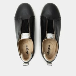 Reah Black Shoe 9 Reah Black Shoe -Alegria Shoes Shop REH 601 S4
