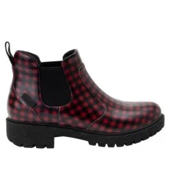 Rowen Gingham Boot -Alegria Shoes Shop ROW 7611 S2