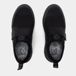 Double Trouble Black Mesh Shoe -Alegria Shoes Shop RRDT 601 PAIR S4