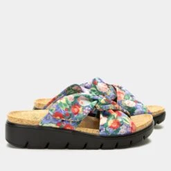 Rylie Green Goddess Sandal -Alegria Shoes Shop RYE 6136 S2