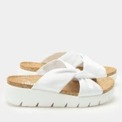 Rylie White Sandal -Alegria Shoes Shop RYE 6439 S2 8b68822a cb6f 4c3a 8eb2 c1e5530d299b