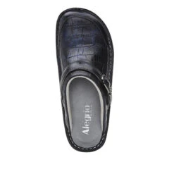 Seville Croco Noche Clog 10 Seville Croco Noche Clog -Alegria Shoes Shop SEV 7815 S4