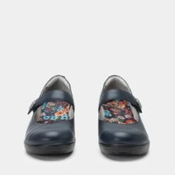 Shoes Sofi Navy Gloss Shoe -Alegria Shoes Shop SOF 8139 S5