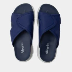 Sunie Navy Sandal 9 Sunie Navy Sandal -Alegria Shoes Shop SUN 6204 S4
