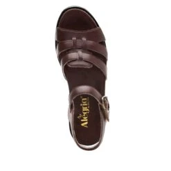 Tasia Mocha Sandal -Alegria Shoes Shop TAS 602 S4