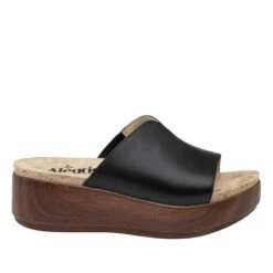 Triniti Black Butter Sandal 8 Triniti Black Butter Sandal -Alegria Shoes Shop TRI 641 S2