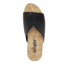 Triniti Black Butter Sandal 10 Triniti Black Butter Sandal -Alegria Shoes Shop TRI 641 S4
