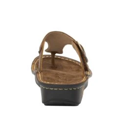 Vella Oiled Brown Sandal 9 Vella Oiled Brown Sandal -Alegria Shoes Shop VEL 7412 S3