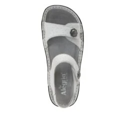 Vienna Delicut White Sandal 10 Vienna Delicut White Sandal -Alegria Shoes Shop VIE 7408 S4
