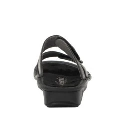 Violette Oiled Black Sandal -Alegria Shoes Shop VIO 7414 S3