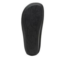 Violette Oiled Black Sandal -Alegria Shoes Shop VIO 7414 S5