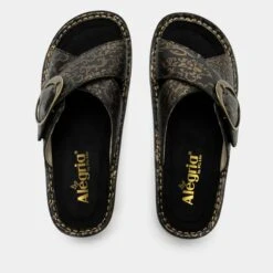 Vanya Chandelier Bronze Sandal -Alegria Shoes Shop VYA 6125 S4