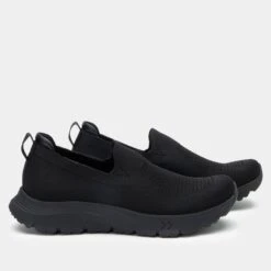 Waze Black Shoe -Alegria Shoes Shop WAZ 6180 S2